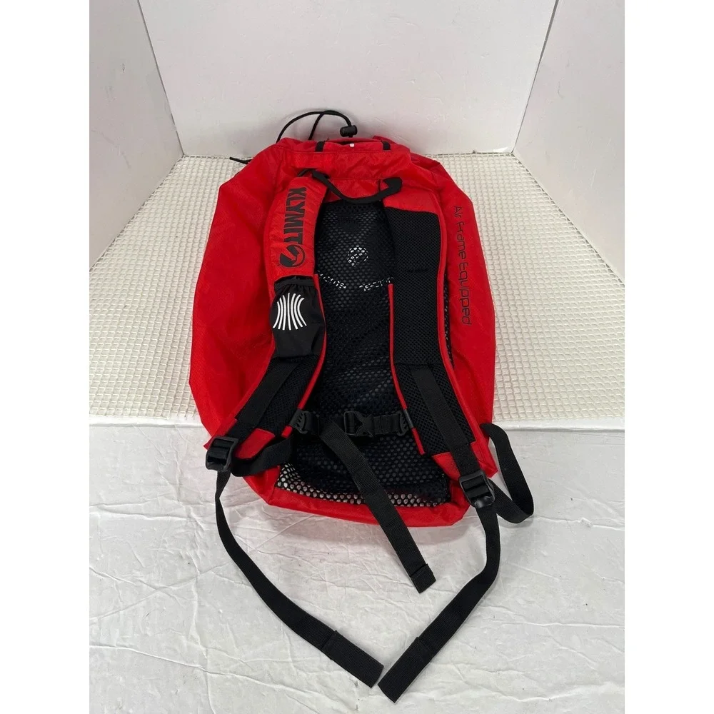 Klymit‎ Stash 18 Backpack Red Air Frame Equipped Inflatable Support Daypack